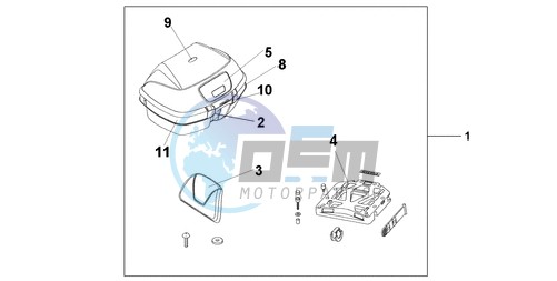 TOP BOX 45L