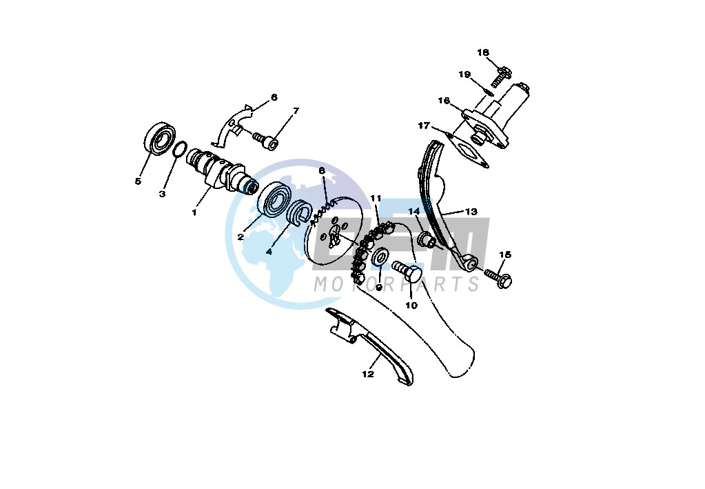 CAMSHAFT- CHAIN