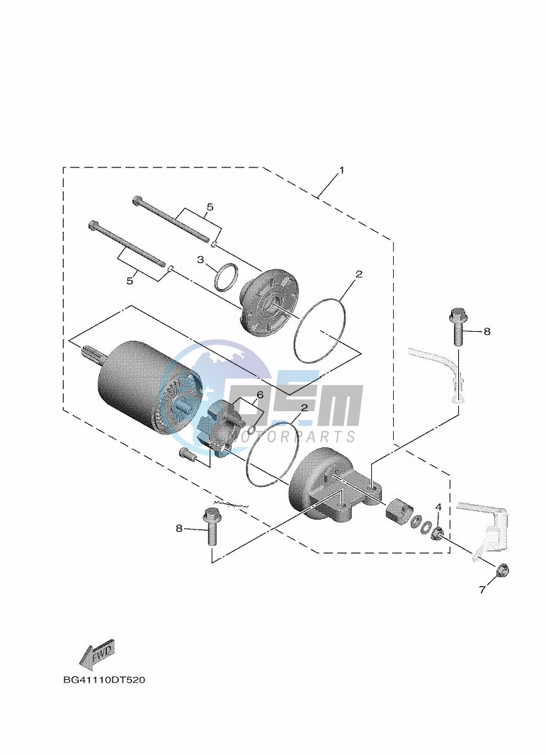 STARTING MOTOR