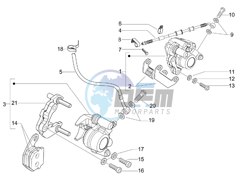 Brakes hose  - Calipers