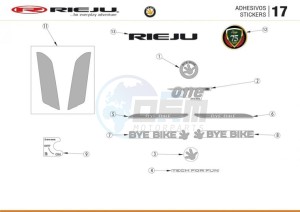 BYE-BIKE-25-KM-H-EURO4-HOLLAND-CARGO-RED drawing DECAL SETS