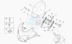 Norge 1200 IE 1200 IE drawing Front body I