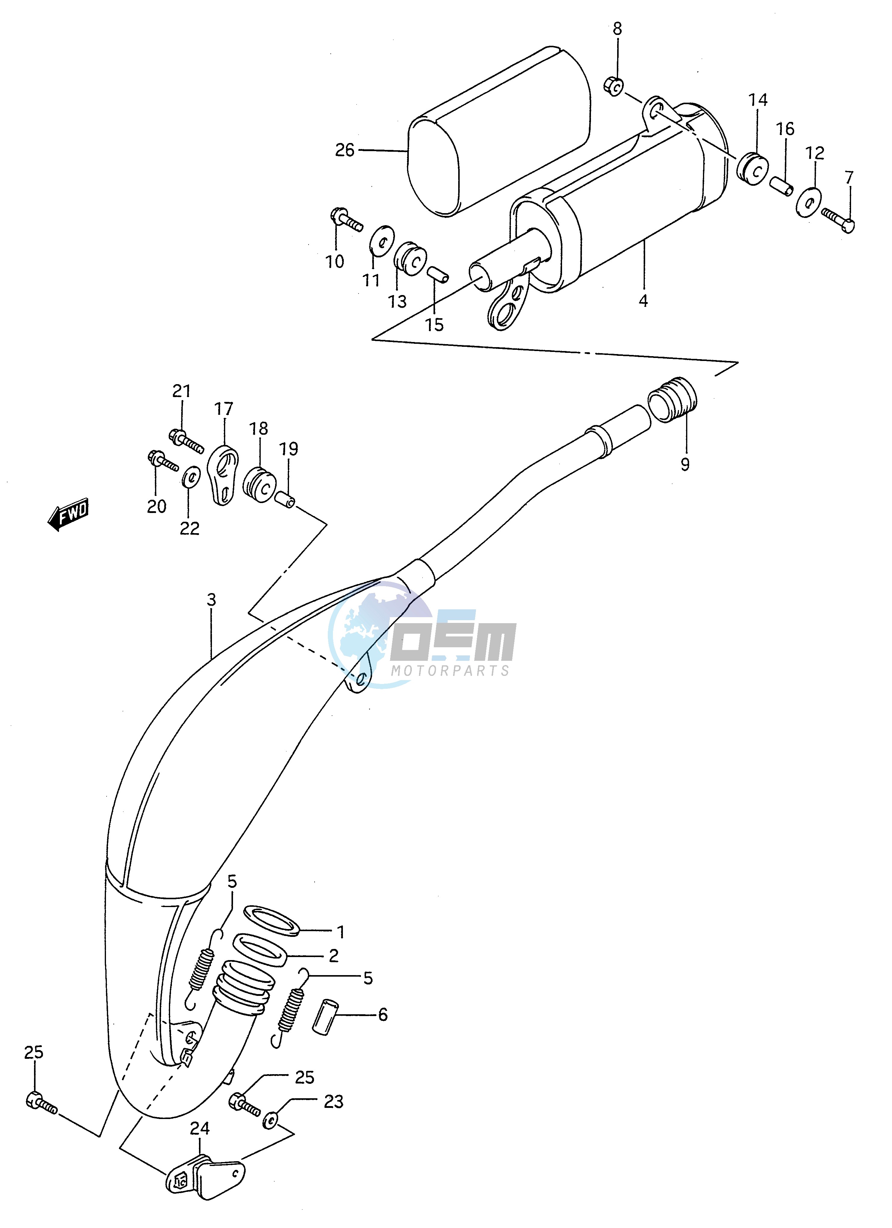 MUFFLER (MODEL M)