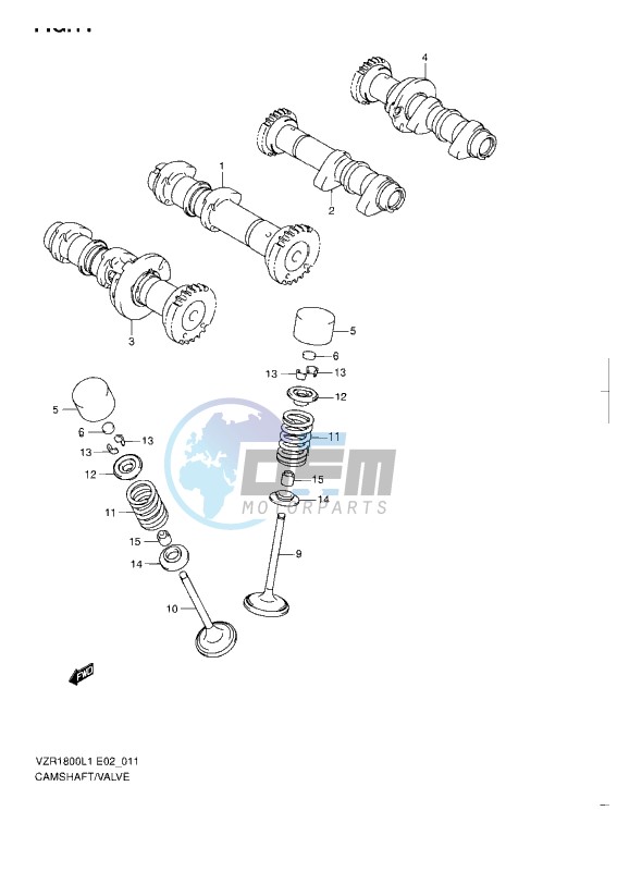 CAMSHAFT-VALVE