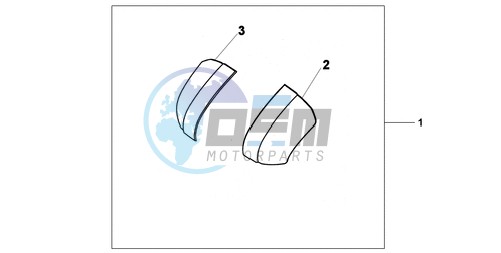 PANNIER SCUFF PAD SET A