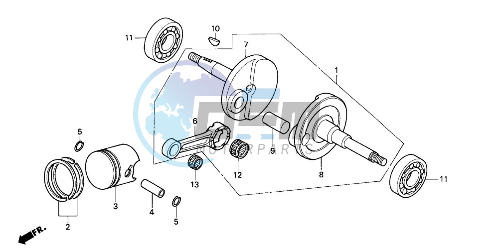 CRANKSHAFT/PISTON