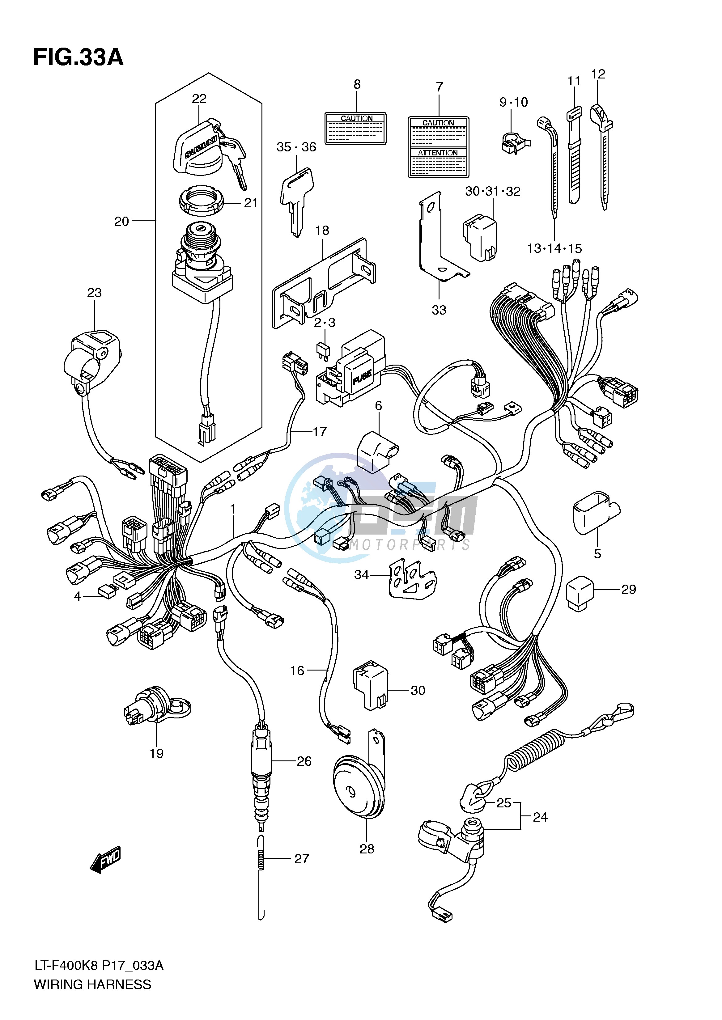 WIRING HARNESS (MODEL L0)