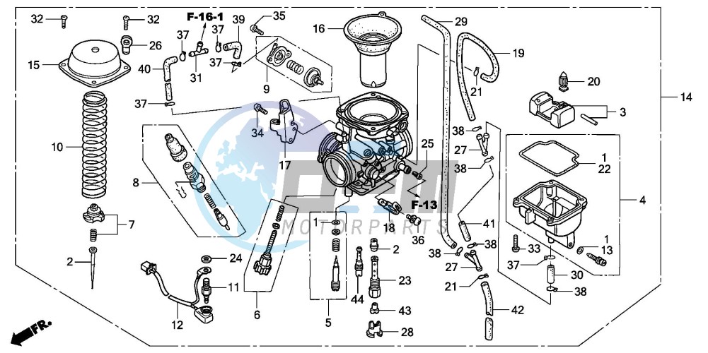 CARBURETOR (CBF2506)