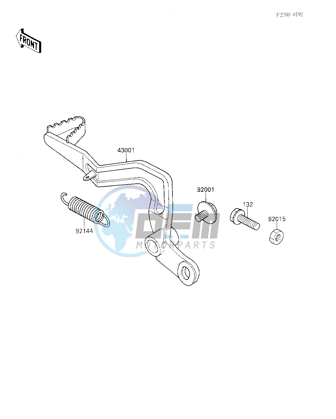 BRAKE PEDAL