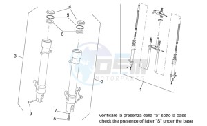 RS 50 drawing Front fork III