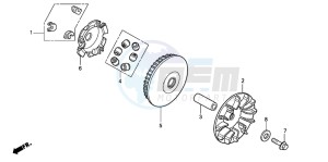 SH300R drawing DRIVE FACE