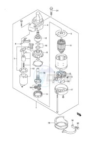 DF 50A drawing Starting Motor