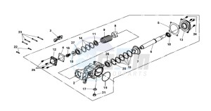 QUAD LANDER 300SL drawing TRANSMISSION