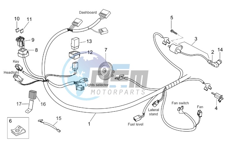 Front electrical system