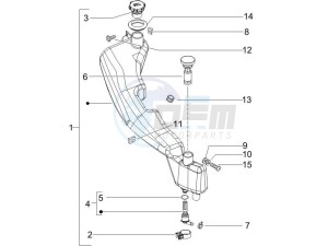 NRG 50 power DT drawing Oil tank