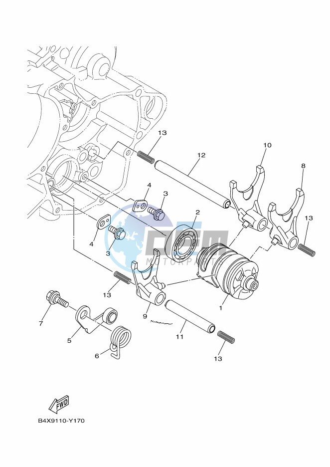 SHIFT CAM & FORK