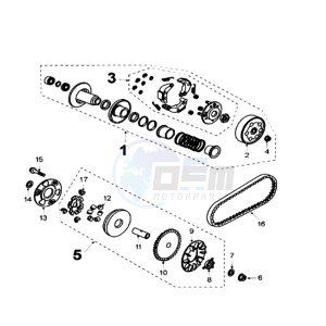 VCLIC EVSP drawing CLUTCHCOVER WITHOUT SENSOR