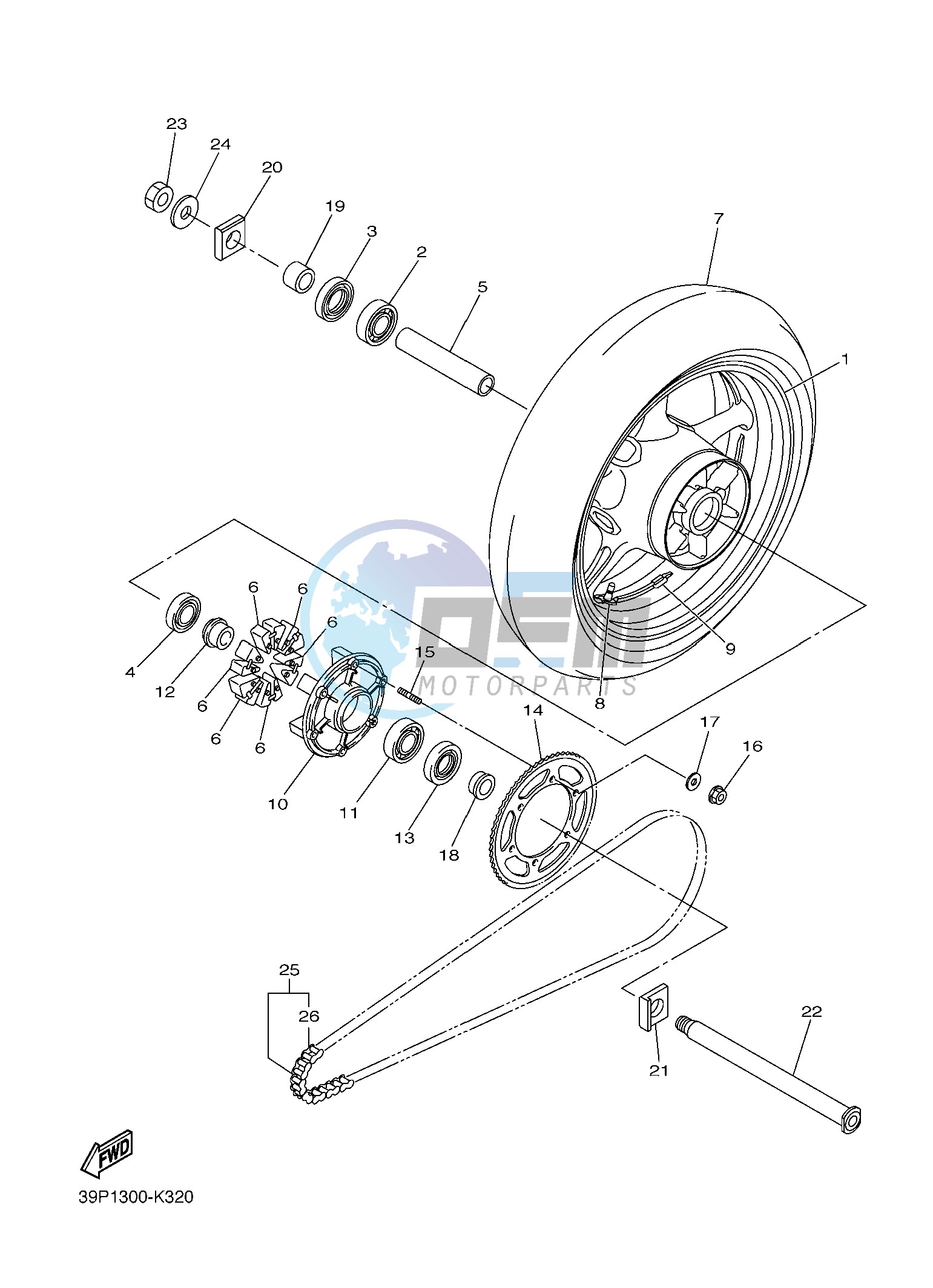 REAR WHEEL