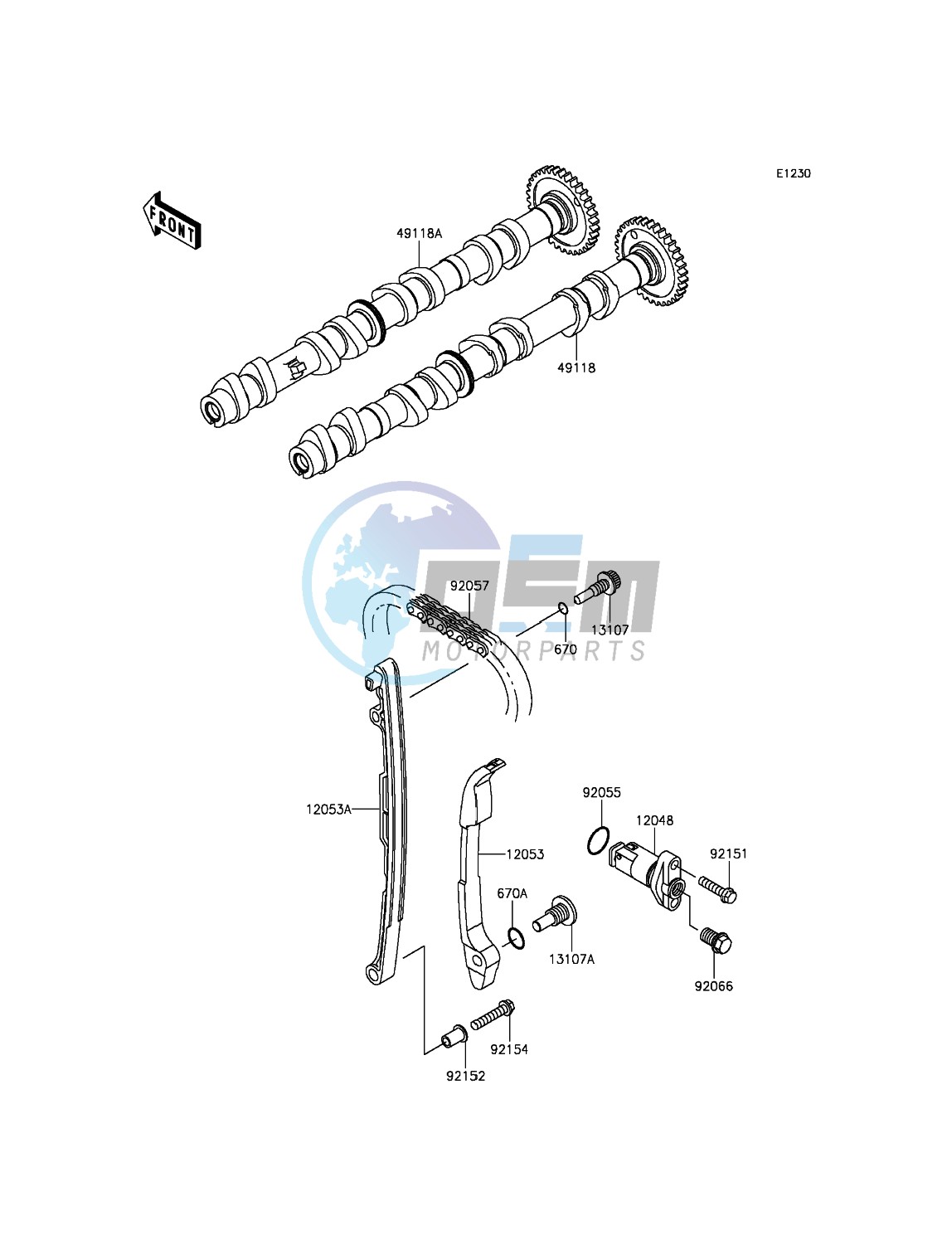 Camshaft(s)/Tensioner