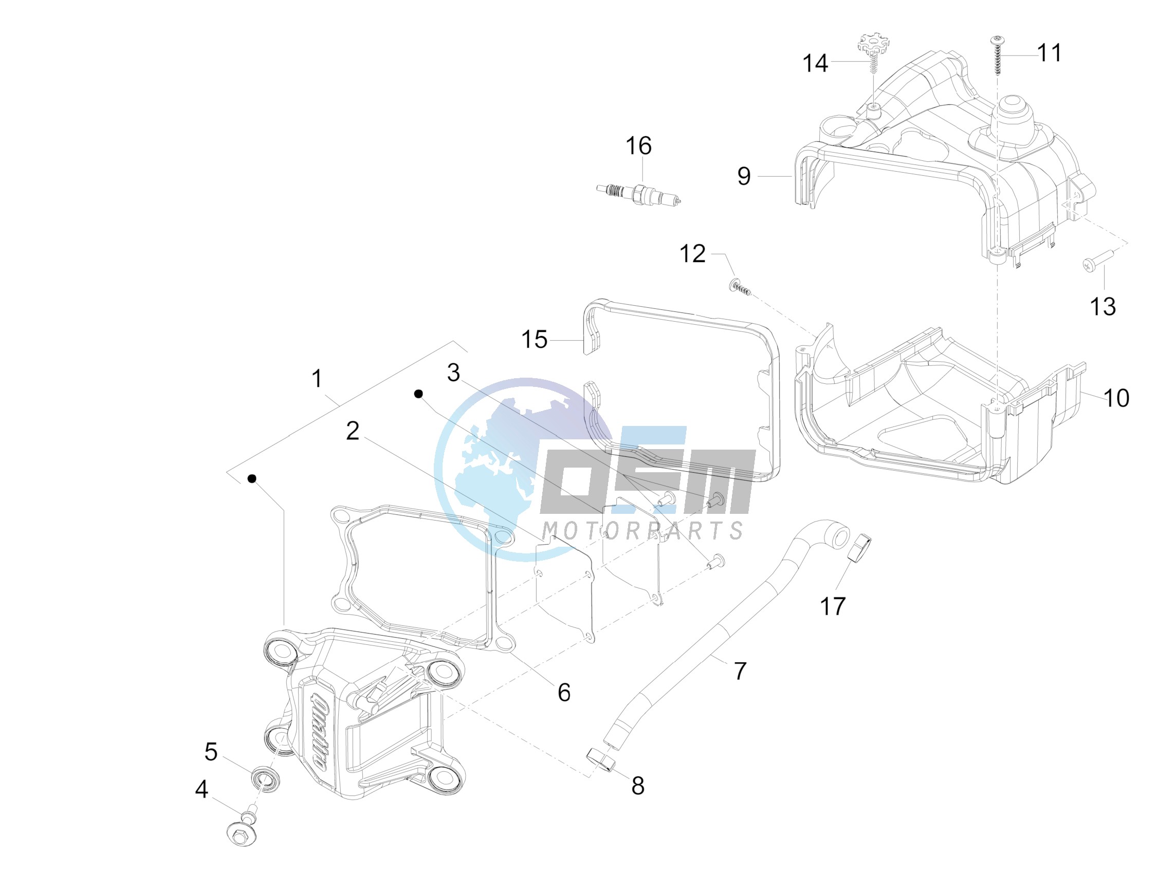 Cylinder head cover