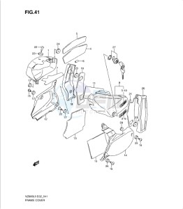 VZ800L0 drawing FRAME COVER