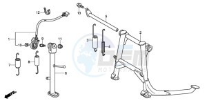 CBF1000T drawing STAND