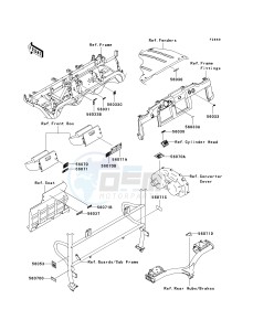 KAF 620 P [MULE 4000] (P9F-PAF) PAF drawing LABELS