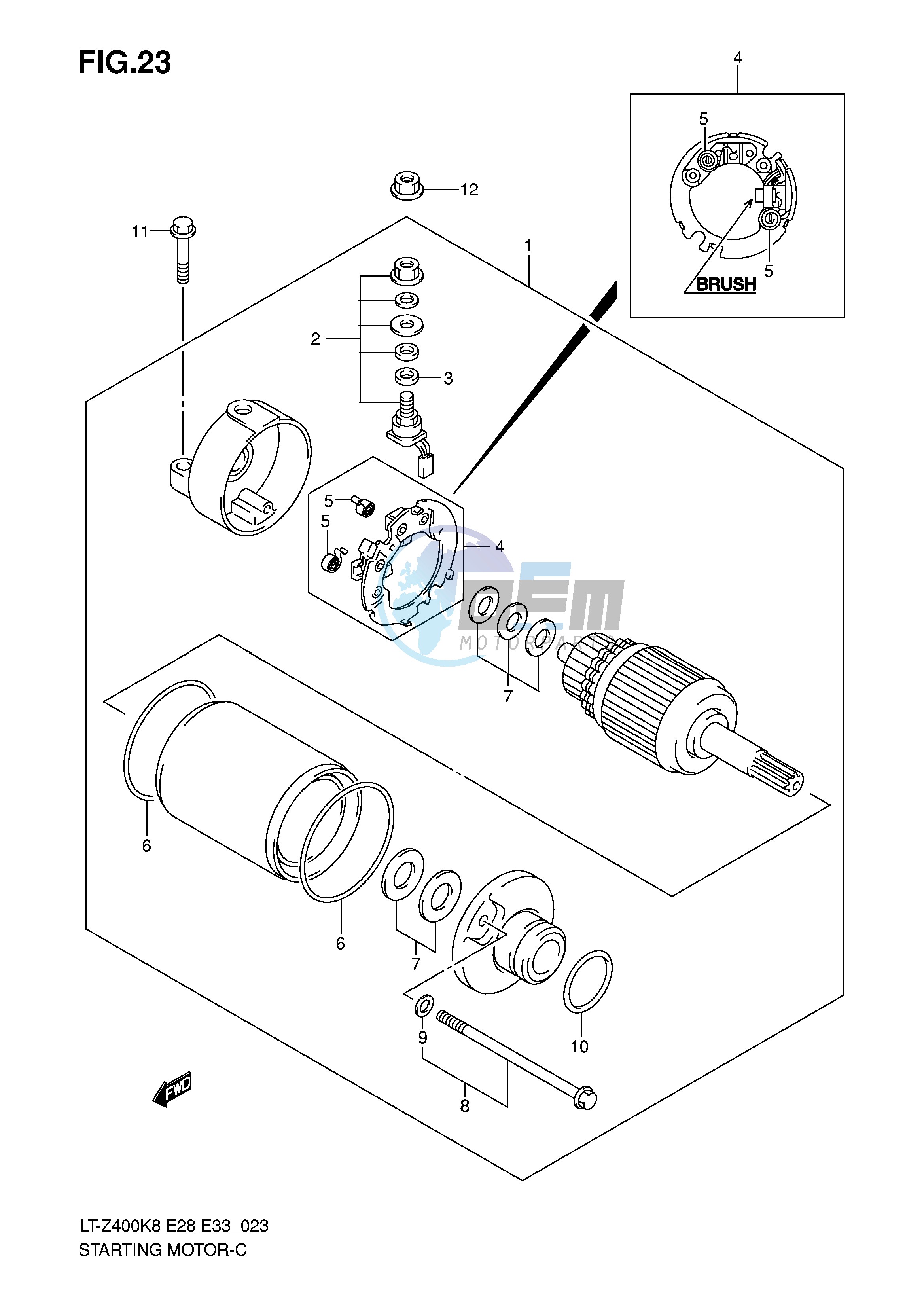 STARTING MOTOR