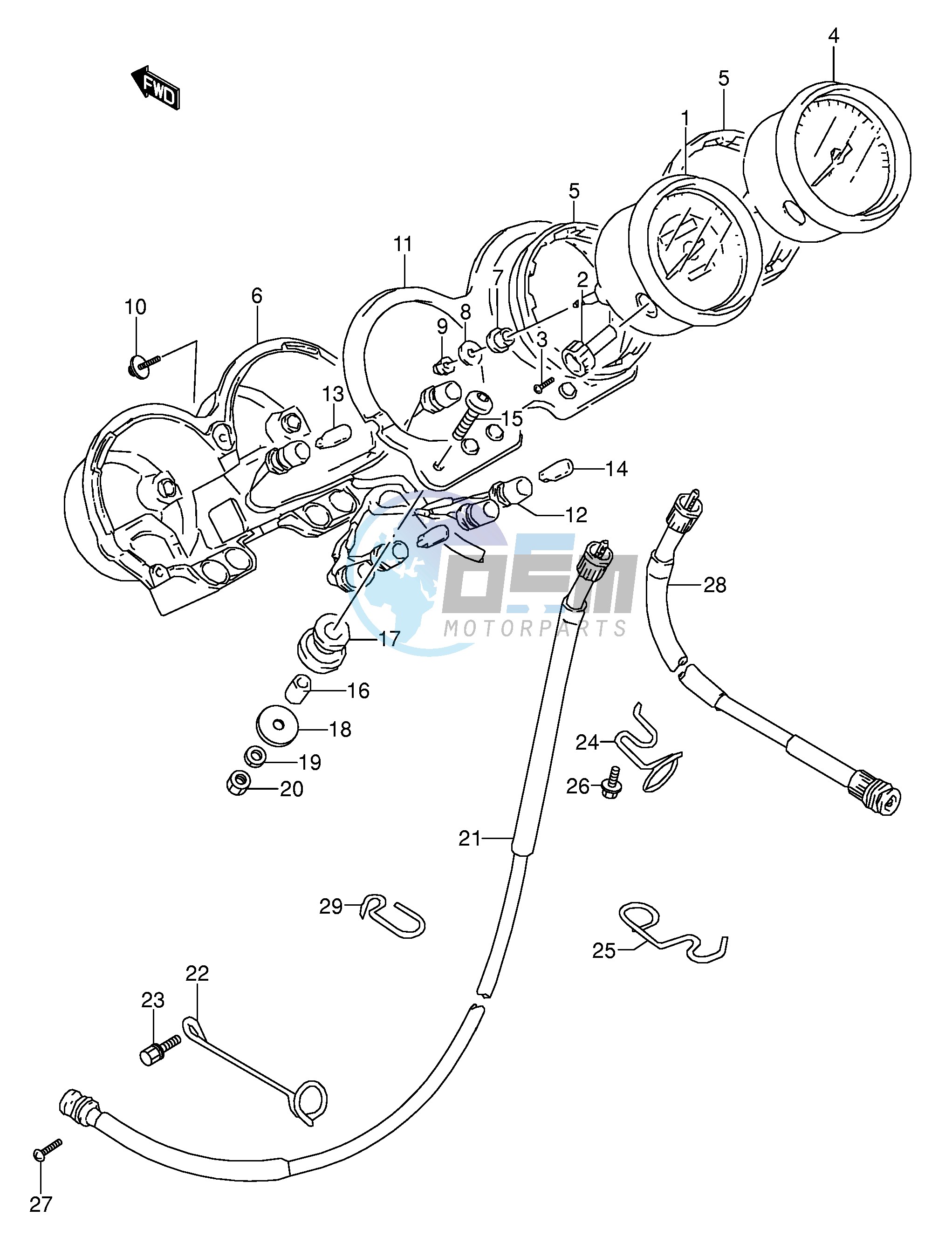 SPEEDOMETER - TACHOMETER