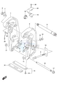 DF 300AP drawing Clamp Bracket