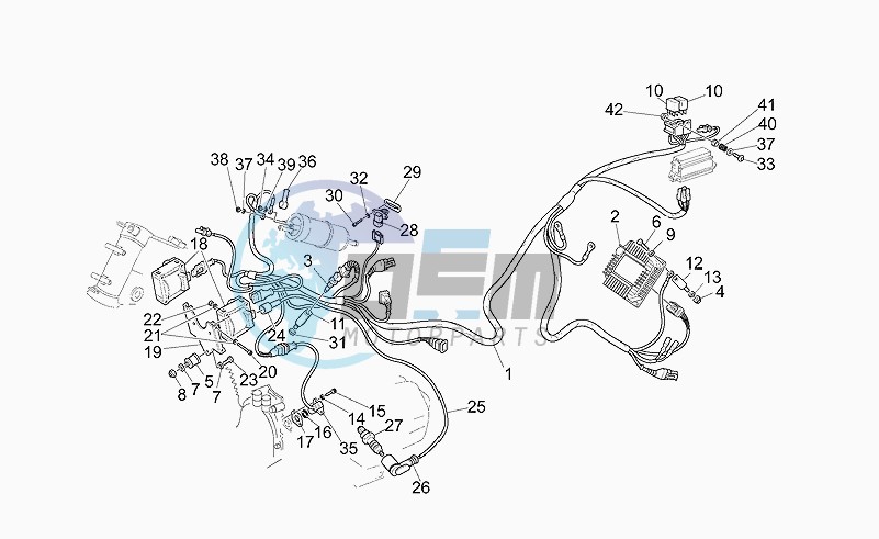 Injection electrical system