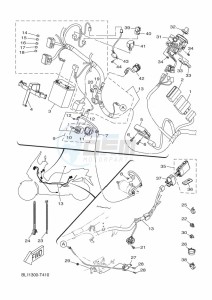 GPD155-A  (BBDK) drawing STEERING HANDLE & CABLE