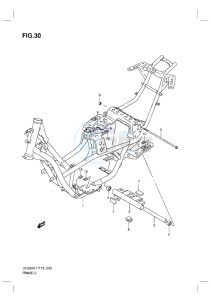 UH200 BURGMAN EU-UK drawing FRAME