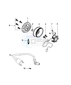 FIGHT 4 50 4T ICEBLADE drawing IGNITION PART