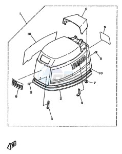 25J drawing TOP-COWLING