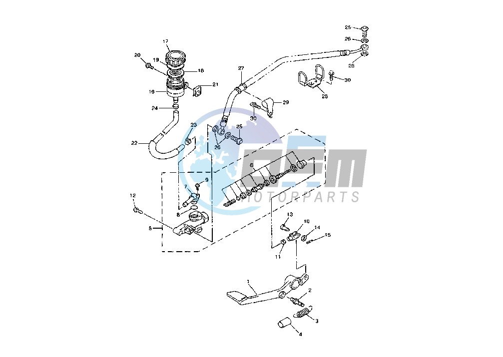 REAR MASTER CYLINDER