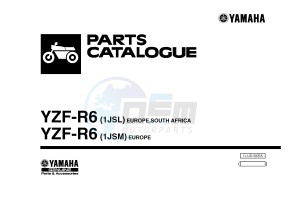 YZF-R6 600 R6 (1JSL 1JSM) drawing .1-Front-Page