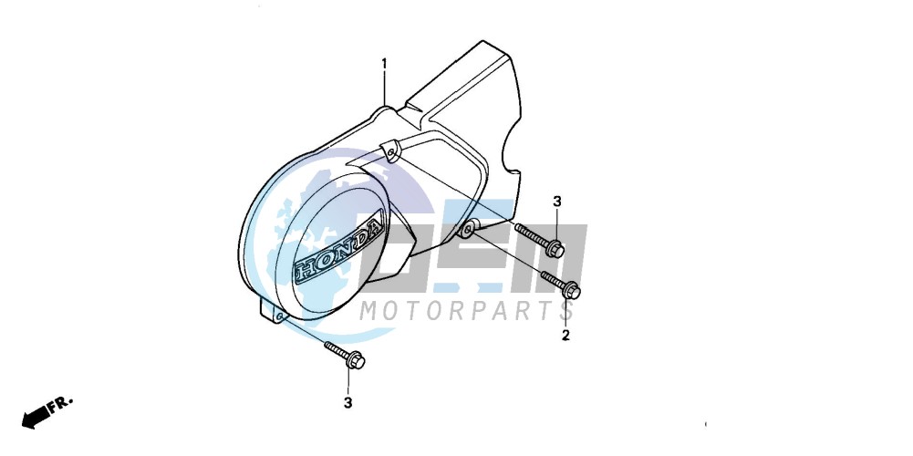 LEFT CRANKCASE COVER