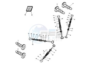 RAPTOR 650 drawing CAMSHAFT-VALVE