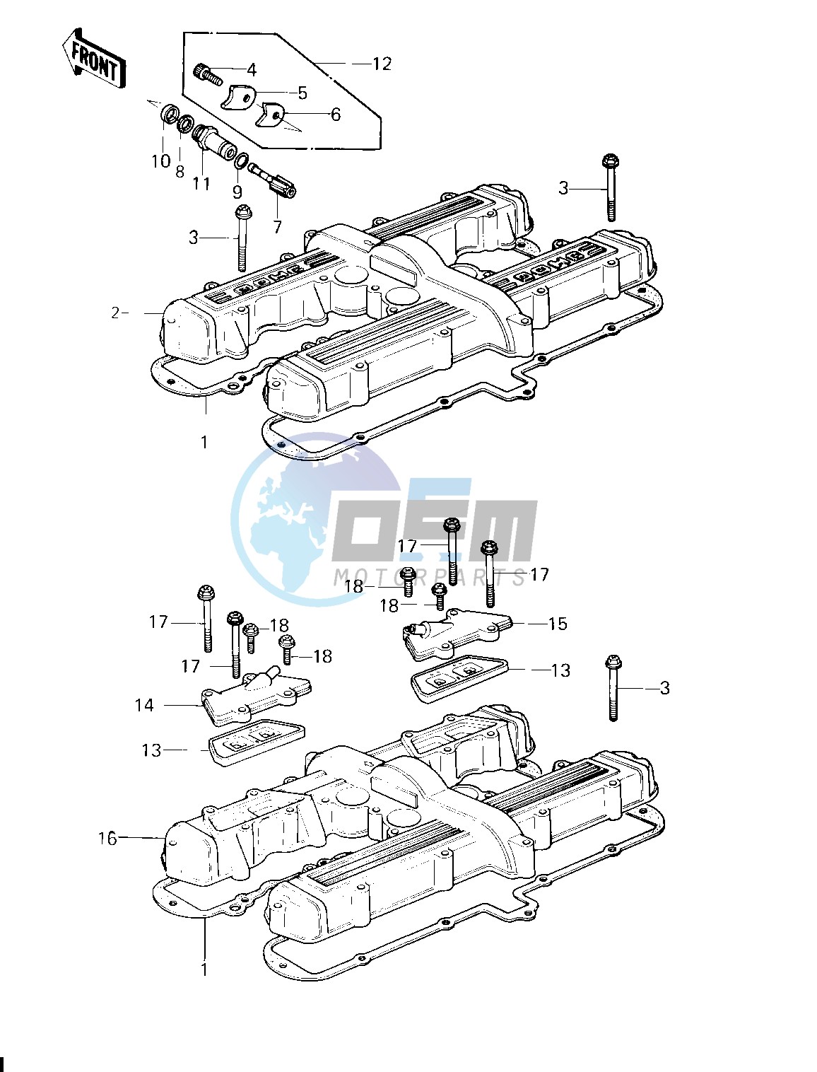 CYLINDER HEAD COVER -- 80 H1- -