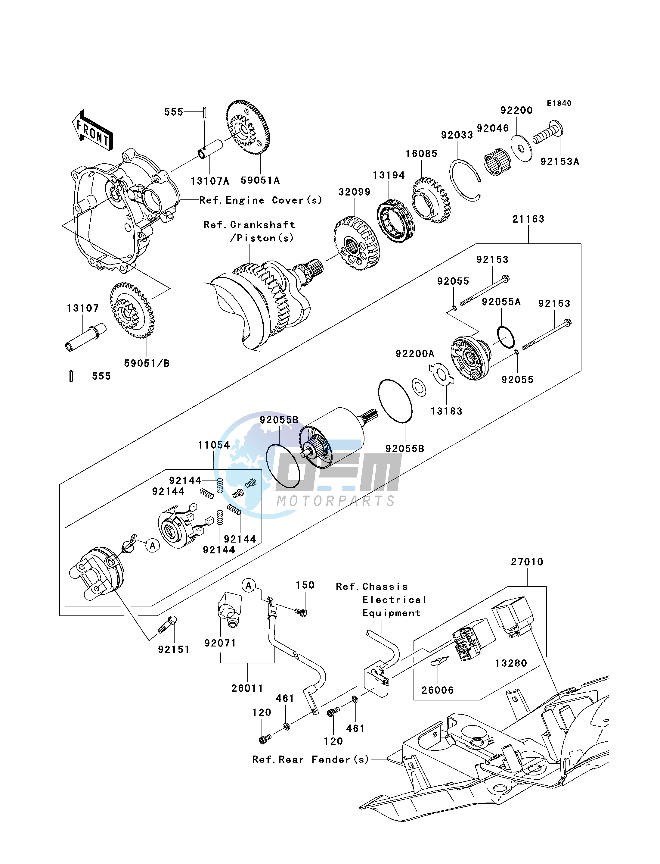 STARTER MOTOR