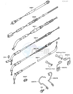 VN 700 A [LTD] (A1) [LTD] drawing CABLES