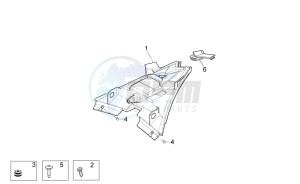 Tuono V4 1100 RR (USA-CND) USA-CND drawing Taillight