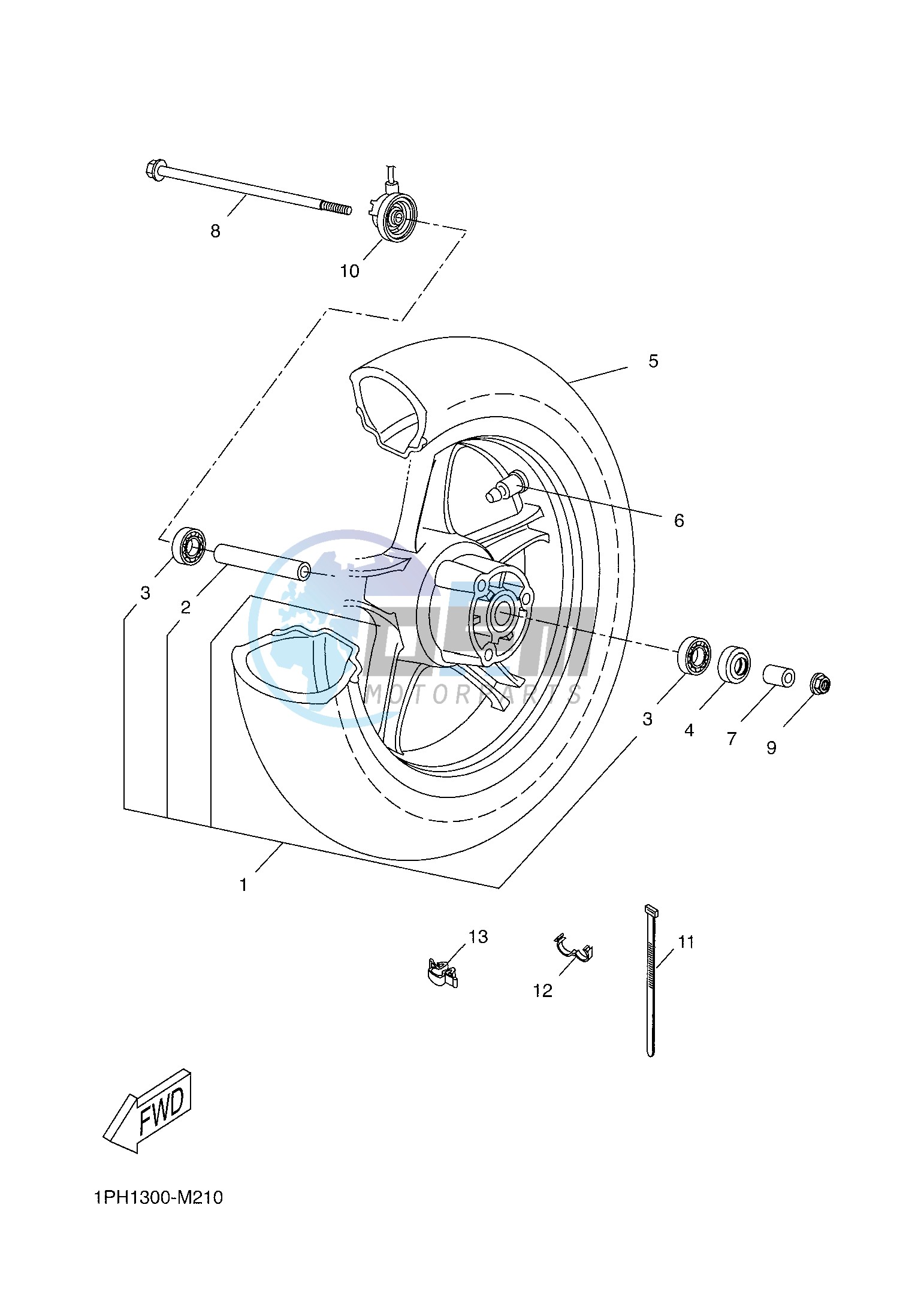 FRONT WHEEL