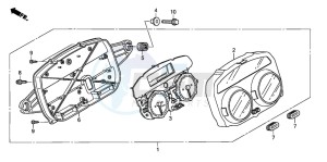 XL1000V drawing METER