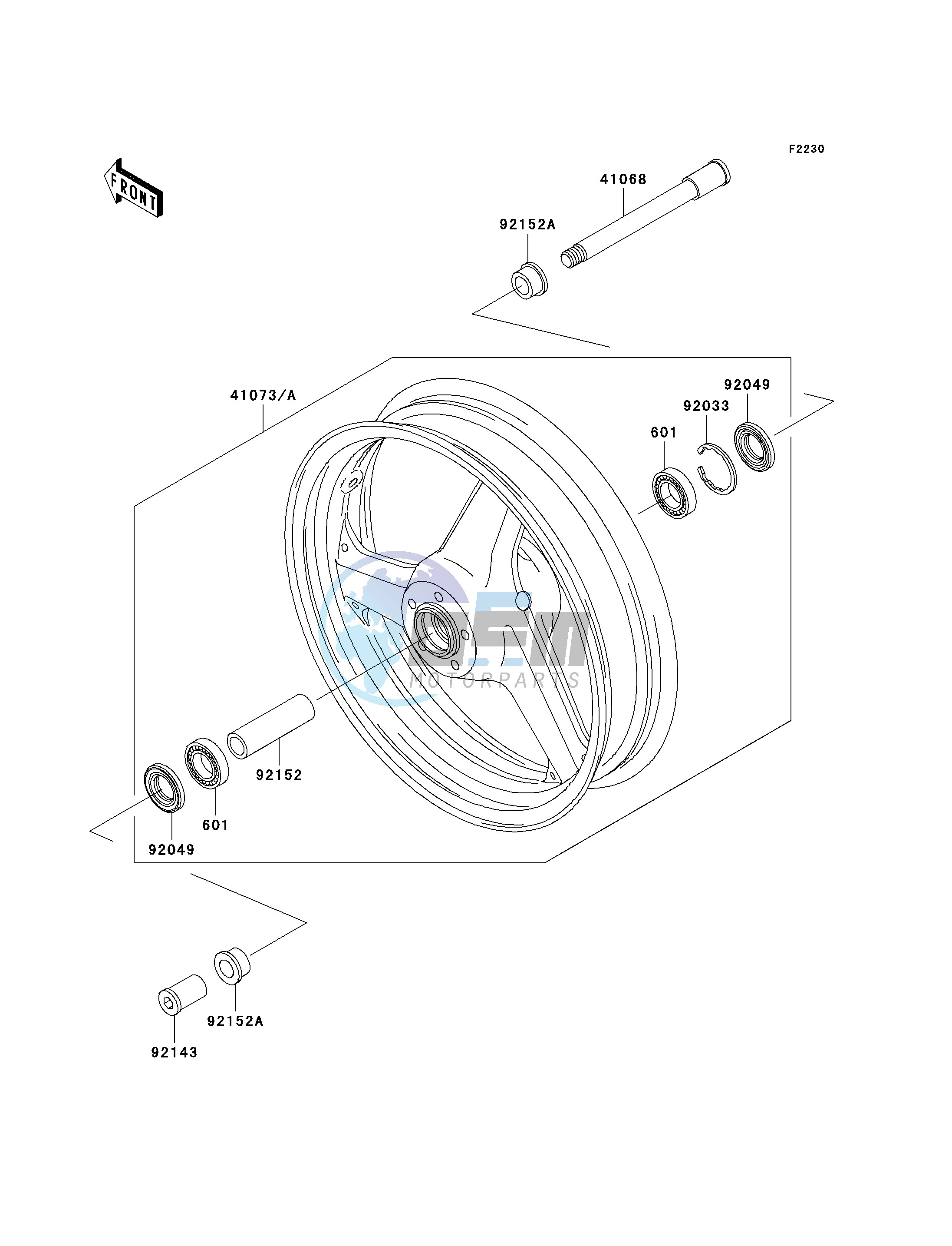 FRONT WHEEL