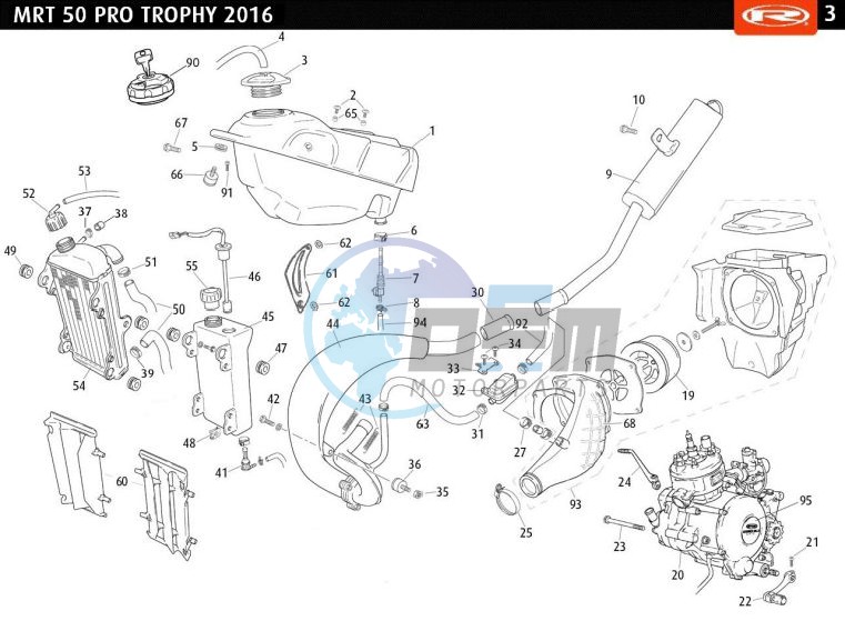 TANK-EXHAUST-RADIATOR