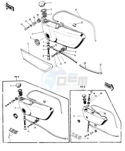 F6 (-A) 125 drawing OIL TANK