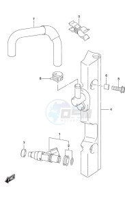 DF 60A drawing Fuel Injector