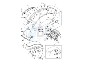 XVS DRAG STAR 1100 drawing FENDER MY00